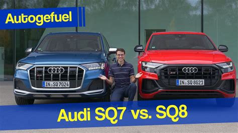 The V8 petrol is back! 2021 Audi SQ8 vs Audi SQ7 REVIEW - Autogefuel - YouTube