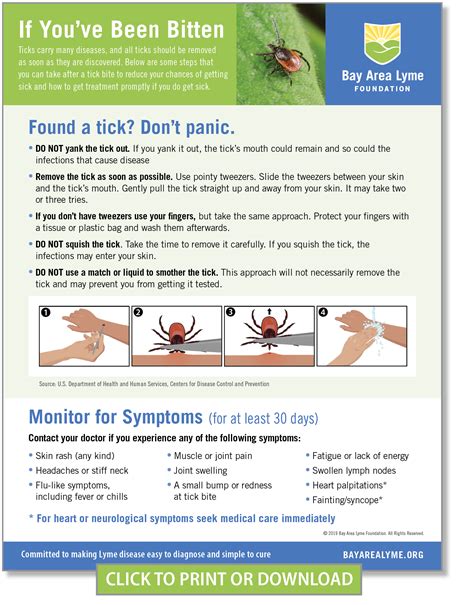 Remove a Tick Image - Bay Area Lyme Foundation