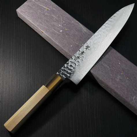 Sakai Takayuki Hammered 45 Layers Damascus Wa-Gyuto Chef Knife 210mm ...