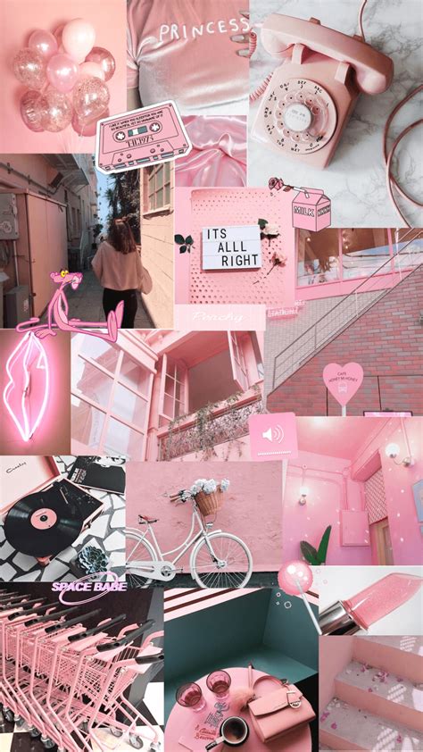 48+ Wallpaper Aesthetic Pink Pinterest