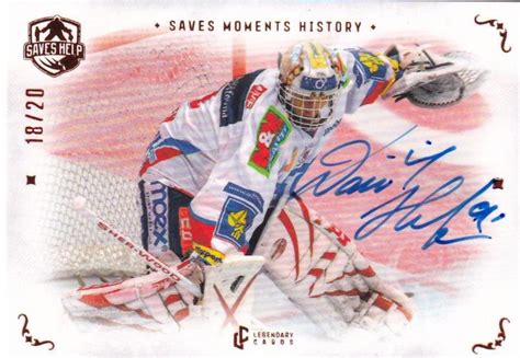 HAŠEK Dominik SAVES HELP 2022 Moments History Autograph 18/20 | Aukro