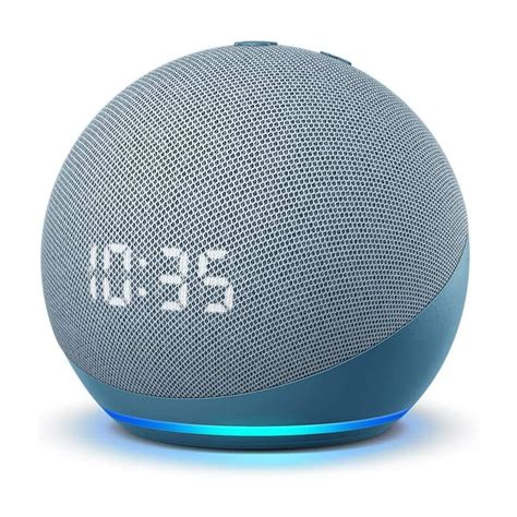 All-new Echo Dot 4th Gen Smart speaker with Alexa - Clock - GeeWiz