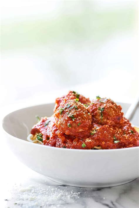 Baked Turkey Meatballs - No Breadcrumbs, Low Calorie