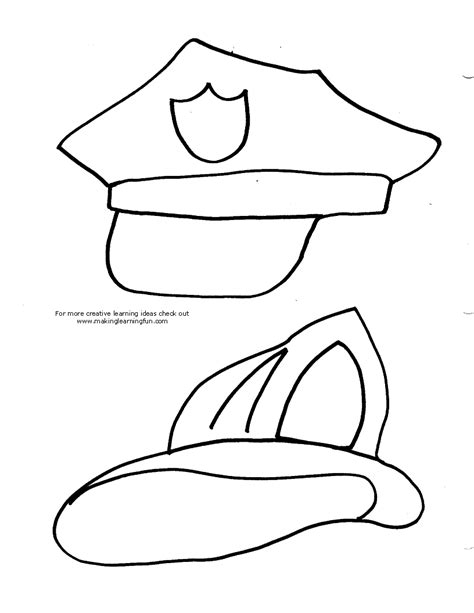 How To Draw A Police Hat - Cliparts.co