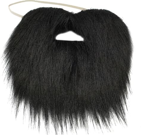 Amazon.com: Black Beard - Black Beard Costume - Pirate Beard - Fake ...