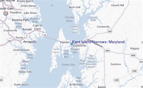 Kent Island Narrows, Maryland Tide Station Location Guide