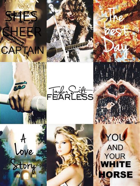 Taylor Swift Fearless Album Aesthetics Collage by CatsArt | Taylor swift fearless album, Taylor ...