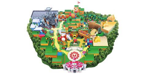 Super Nintendo World's Area Map, Merchandise, and Cafe Items Revealed ...