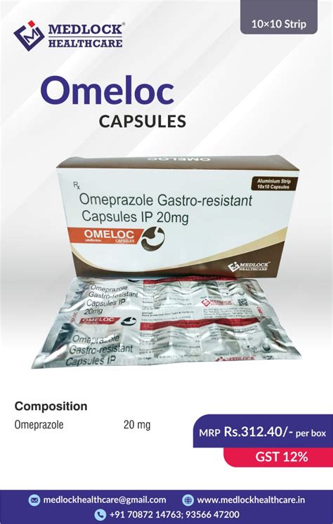 Omeprazole Gastro-resistance Capsules Manufacturer | Supplier | Frnchise