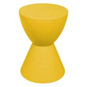 Leisure Mod Boyd Yellow Accent Table BS12Y | Comfyco