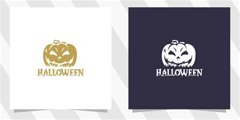 Happy Halloween Logo design template 6571017 Vector Art at Vecteezy