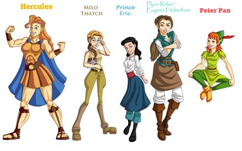 Genderbent Milo Thatch - Google Search | Disney, Disney figures, Genderbend