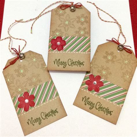 Set of 3 Christmas gift tags , handmade Christmas Fair Ideas, Christmas Gift Tags Handmade ...