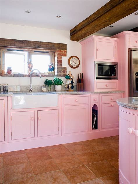 Trendsetting Hue: Add a Touch of Pink to Your Kitchen in Style! | Pink ...