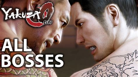 Yakuza 0: All Bosses and Ending (1080p 60fps) - YouTube