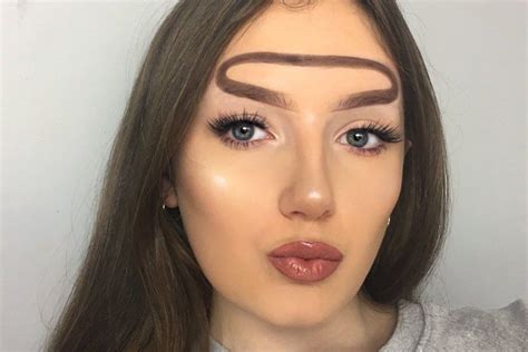 and so it continues... -juliette. Halo Brows Are the Strange New Brow Trend on Instagram ...