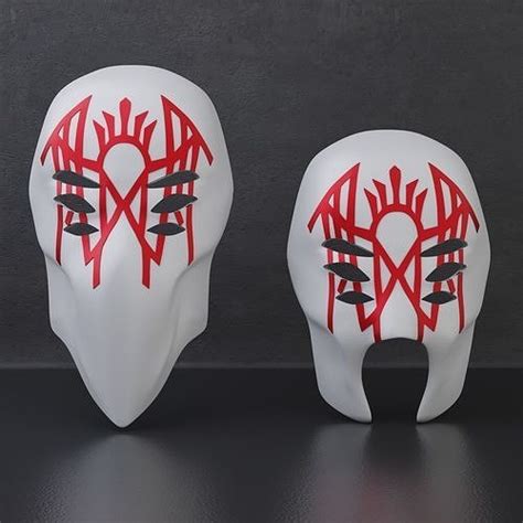 Sleep Token masks 3D model 3D printable | CGTrader