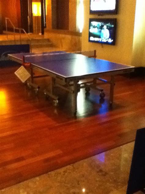 Table tennis at InterContinental Hotel | HelveticaFanatic | Flickr
