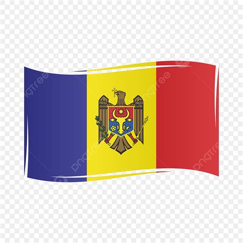 Moldova Flag Vector Art PNG, Moldova Flag Png Vector Design, Moldova, Flag, Png PNG Image For ...