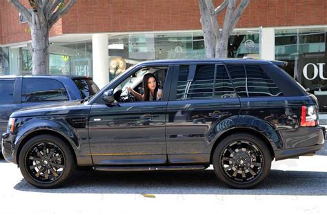 Kendall Jenner Range Rover With Air Jordan Air Freshener! ? • Celebrity ...