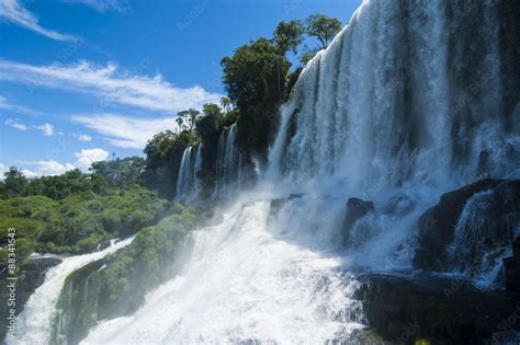 Foz de Iguazu, largest waterfalls, Iguazu National Park, Argentina ...