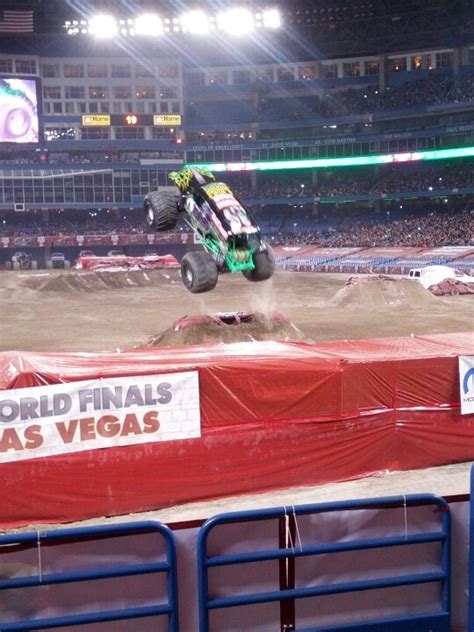 Grave Digger in action | Monster trucks, Bad to the bone, Digger