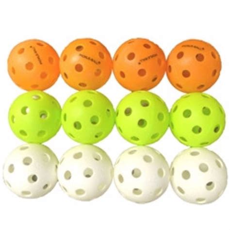 Indoor Super Pickleball Sampler Pack (12 Balls) – Ultra Pickleball