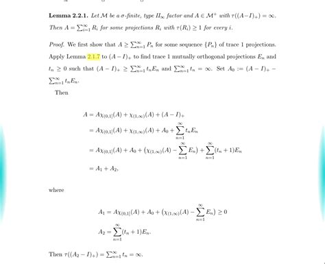 The positive part of an element in a von Neumann algebra - Mathematics Stack Exchange