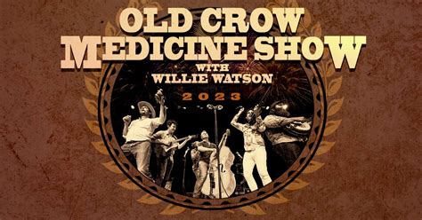 Event Info: Old Crow Medicine Show at The ELM 2023 - Logjam Presents