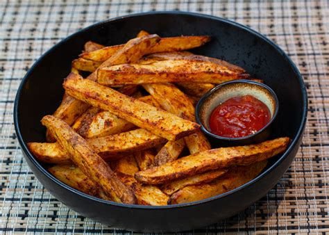 Karen's Oven Fries! Three Recipes: Seasoned Russets, Celeriac and Sweet Potatoes - A Zest for Life