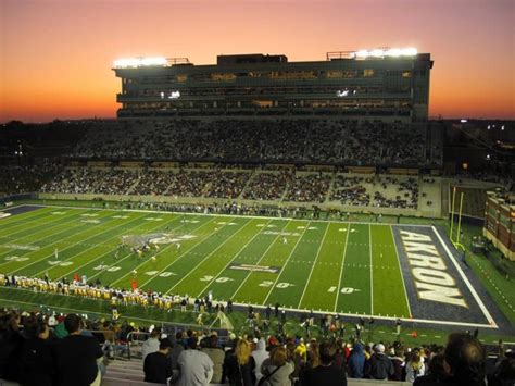 University Of Akron Football Stadium Seating Chart - Stadium Seating Chart