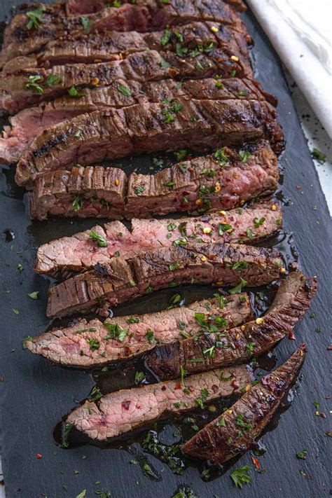 Flank Steak Marinade (with Easy Grilled Flank Steak) - Chili Pepper Madness