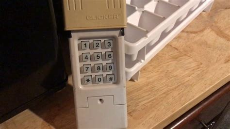 How To Change Code On Clicker Keypad