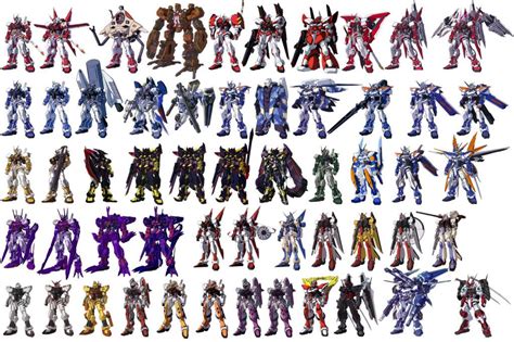 GUNDAM GUY: Gundam Astray Chart - Can You Name Them All?