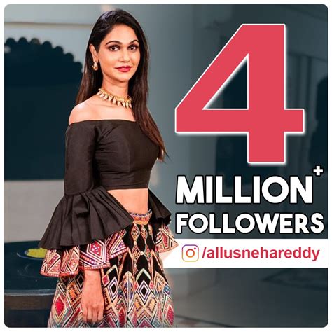 Allu Sneha Reddy Sets A New Benchmark On Instagram - Cinemarangam