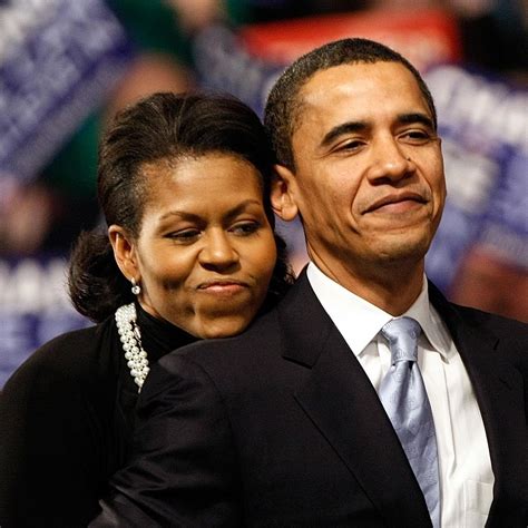 Michelle Obama's daughters Sasha and Malia and dad Barack seen in rare emotional photo | HELLO!