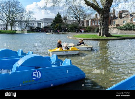 Greenwich Park boating lake, Greenwich, London, UK Stock Photo - Alamy