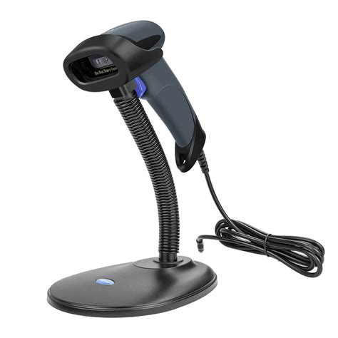 2D Barcode Scanner with Stand USB 2.0 Wired QR Code - High Vision Technologies