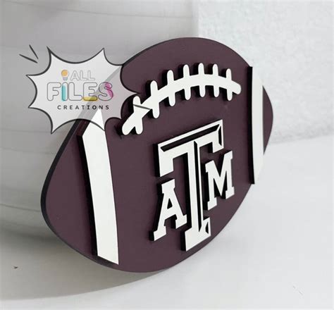 Texas A&M University Svg Football Svg Digital Download / Glowforge SVG ...