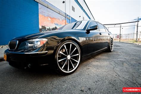 Standard of Elegance: Gloss Black BMW 7-Series Enhanced by Chrome Trim — CARiD.com Gallery