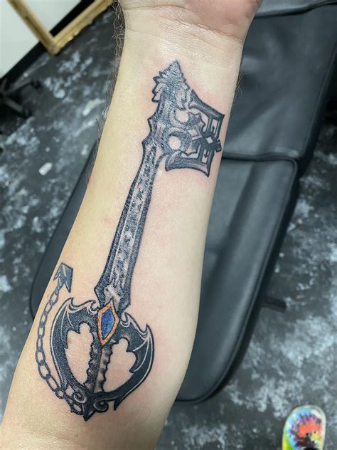 Keyblade Oathkeeper Tattoo