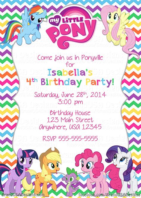 FREE Printable My Little Pony birthday invitations | Download Hundreds ...