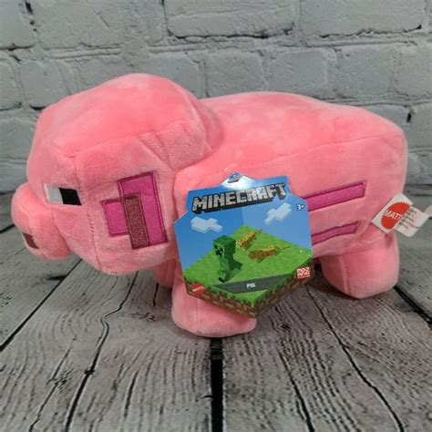 MINECRAFT Pig Plush Mattel Mojang New with Tags | #3904034021