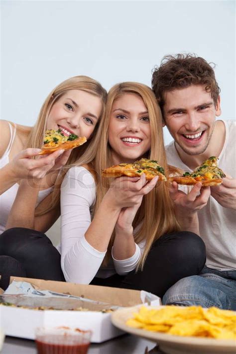 People eating pizza Images - Search Images on Everypixel