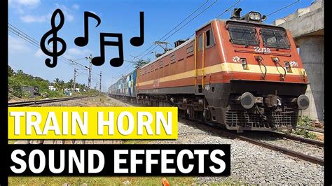 Indian Railways TRAIN SOUND EFFECTS in India