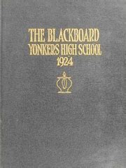 Yonkers High School - Blackboard Yearbook (Yonkers, NY), Covers 1 - 10