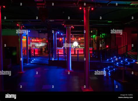 Night club dance floor, interior design Stock Photo - Alamy