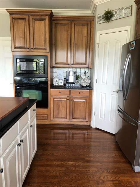 My painted kitchen cabinet makeover...before, after and everything in ...