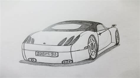 how to draw cars step by step - Pencil Drawing Classes Near Me