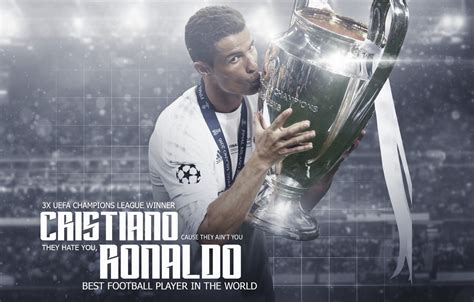 🔥 [50+] Cristiano Ronaldo With UCL Trophy Wallpapers | WallpaperSafari